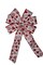 Valentine's Day Wired Wreath Bow - Red and White Hearts Delight product 2